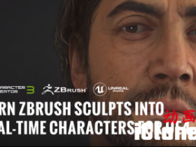 ��ZBrush���ܱ���������4�Ķ�����ɫ