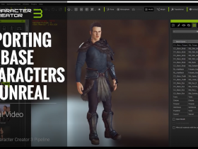 IClone7���UE4������Ϸ