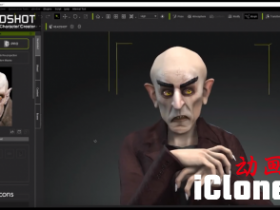 Count Orlok (Nosferatu) ��ͷ�������Ľ�ɫ����iClone LIVE FACE��������
