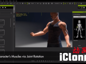 �ؽ���������ͨ���ؽ���ת��������ɫ�ļ���-iClone Python���